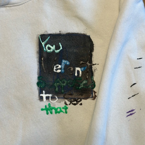 1 of 1 ‘Your Session Ended’ Liminal small hoodie by Sara haber - Picture 2 of 9